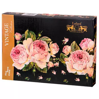 Блюдо 26,5см Lefard винтаж овальное черное 415-2064