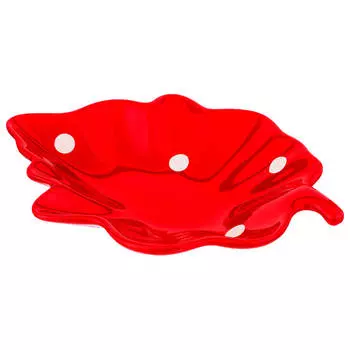 Блюдо арти-и 26,5*18*4,5см горошек 358-1421