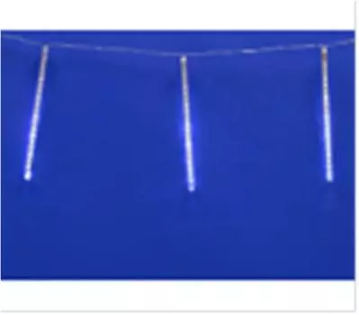 Гирлянда занавес падающие звезды 2 х0.3 м белый свет 11119