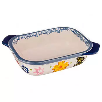 Блюдо для запекания Agness цветок 23*17*7 см 536-128