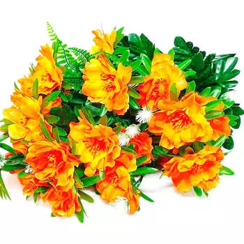 Букет искусственных цветов георгины 60 см р77