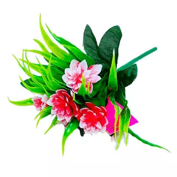 Букет искусственных цветов гвоздика 20см р110