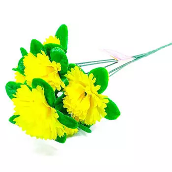 Букет искусственных цветов гвоздика 30см р97