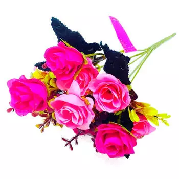 Букет искусственных цветов розы 30см р63