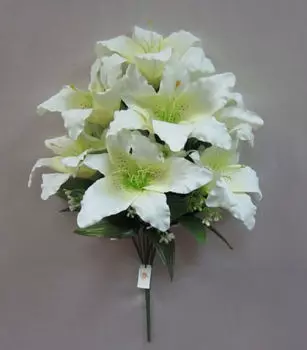 Букет лилии с добавками 7г 54см б652