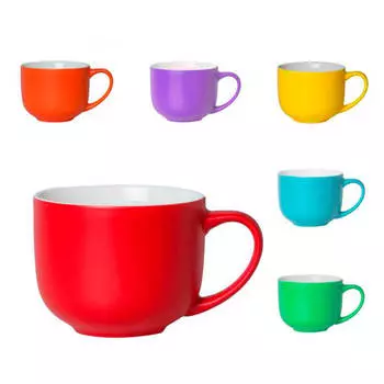 Бульонница 500мл Rainbow матовая cn1435-6