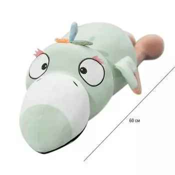 Игрушка мягкая Хуада ворона 60см серый mg740