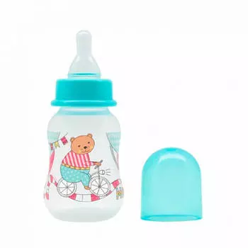 Бутылочка д/кормления лабби джаст 125мл 0+ силиконовая молочная соска 16402