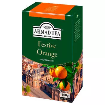 Чай Ahmad 100г Festive Orange