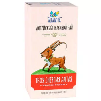 Чай ALTAIVITA 10пир*4г твоя энергия алтая травяной