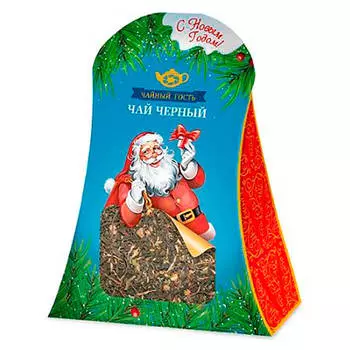 Чай Чайный гость 100г с новым годом к/уп