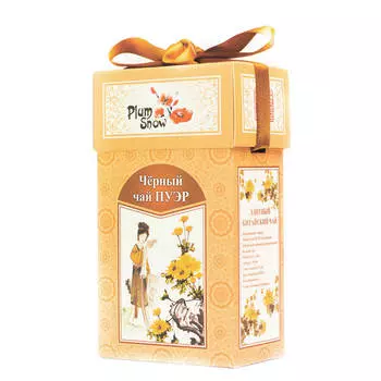 Чай черный Plum Snow Пуэр 100г
