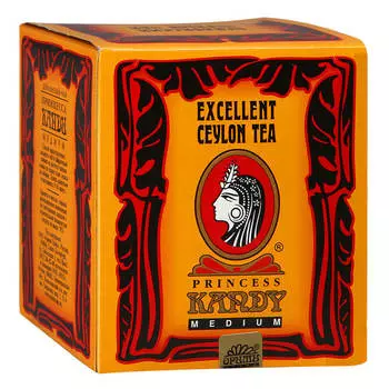 Чай черный Принцесса Канди байховый медиум Цейлонский 250г