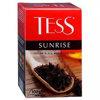 Чай черный Tess Sunrise байховый цейлонский 100г