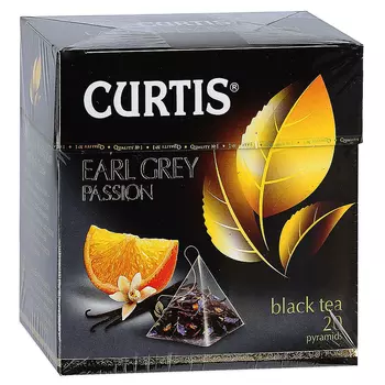 Чай Curtis 20пир*1,7г эрл грей пэшн