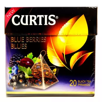Чай Curtis 20 пир*1.8 г ягодный блюз черный