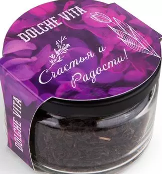 Чай дольче вита 50 г радости и счастья ст/б