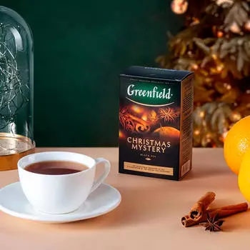 Чай Greenfield 100 г черный кристмас мистери