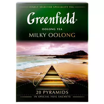 Чай Greenfield 20 пир*1.8 г милки оолонг зеленый
