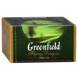 Чай Greenfield 25пак*2г флаинг драгон зеленый