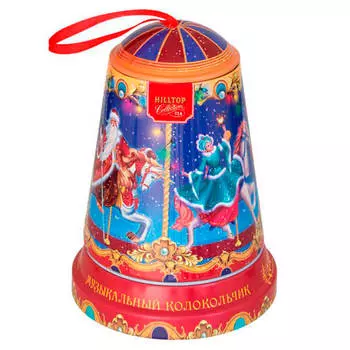 Чай хиллтоп 100г музыкальная зимняя карусель колокольчик ж/б