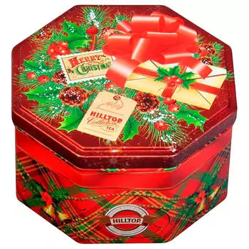 Чай хиллтоп 150г с рождеством ж/б