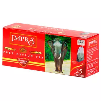 Чай Impra премиум 25пак цейлон черный к/л