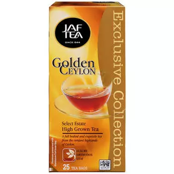 Чай Jaf Tea 25пак*1,5г черный цейлонский