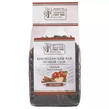 Чай краснодарский гост 100 г черный восточный