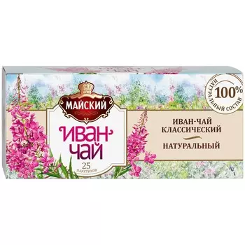 Чай Майский 25пак Иван-чай классический