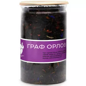 Чай пчк 85 г граф орлов черный