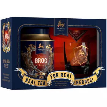 Чай ричард 120 г королевский грог ж/б