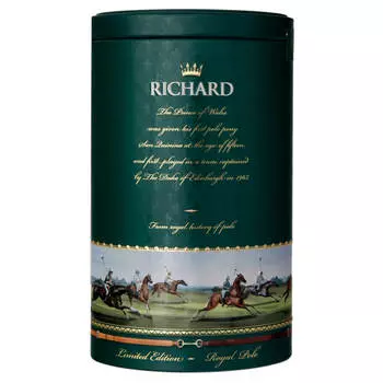 Чай ричард 80г роял грин крупный лист ж/б