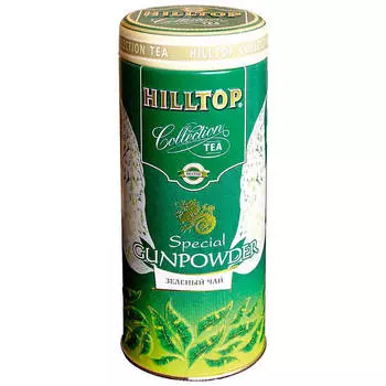 Чай зеленый Hilltop Special Gunpowder коллекция 100г