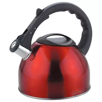Чайник 2,5 литра Mallony красный нержавеющая сталь 910090