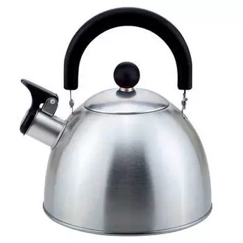 Чайник 2,5л нержавеющая сталь матовый свисток mal-039-mp 310097