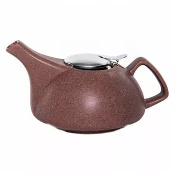 Чайник 900мл элрингтон феличита темно-коричневый керамика 109-06103