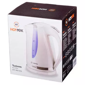 Чайник электрический Hottek 1,8л пластик