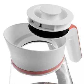 Чайник Energy E-297 стекло бело коралловый