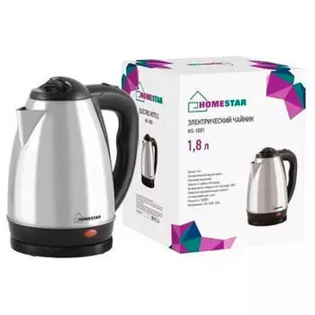 Чайник HomeStar 1,8 л стальной hs-1001