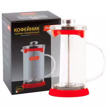 Чайник/кофейник 0,6л Mallony силикон подставка950070