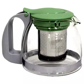 Чайник заварочный 0,7л зеленый jt105-1