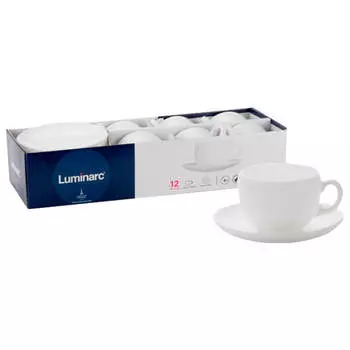 Чайный сервиз 12пр 6персон Luminarc эссенс 220мл p6433