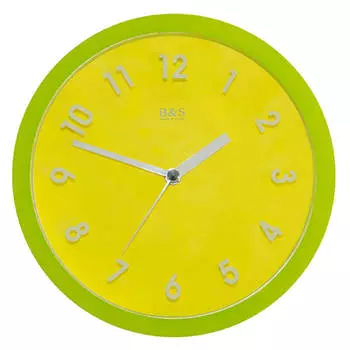 Часы настенные b and s shc-200 ag