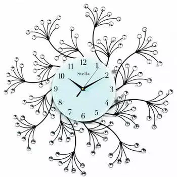 Часы настенные stella серебро st1184