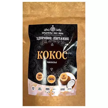 Чипсы кокосовые 100г пакет
