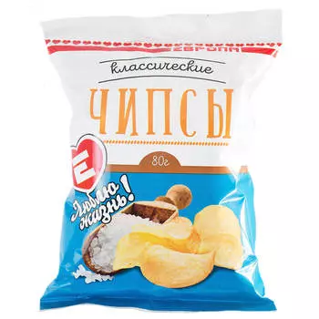 Чипсы Люблю Жизнь с солью 80г
