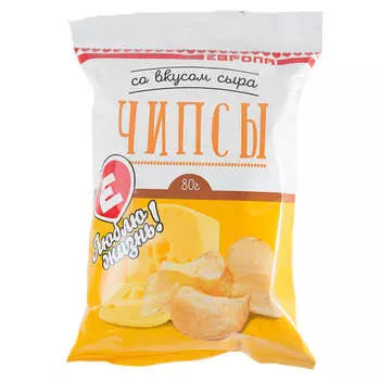 Чипсы Люблю Жизнь со вкусом сыра 80г