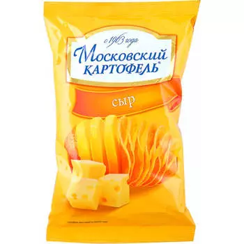 Чипсы Московский картофель 70г с сыром