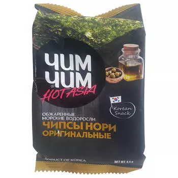 Чипсы нори чим чим 4.5 г оригинальные